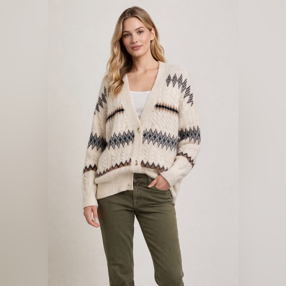 DNA “Do Not Ask" Sweaters - DNA “Do Not Ask” Grandpa Cardigan, size medium.